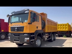 Middelgrote vrachtwagen SINOTRUK HOWO Dumptruck 6*4 10 Wielen Dumptruck Touchscreen